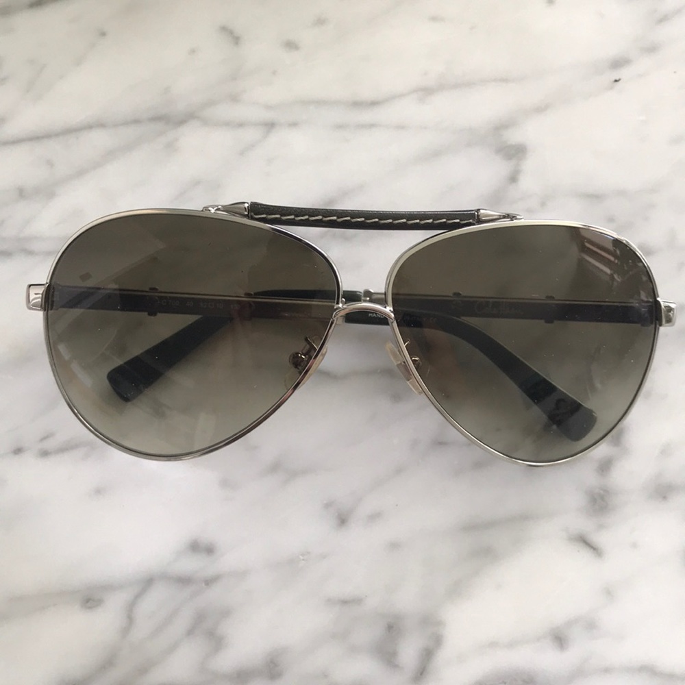 REDUCED New Authentic Cole Haan Aviator Sunglasses - Picture 3 of 8